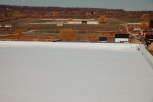 Commercial rubber roofing Product Installation