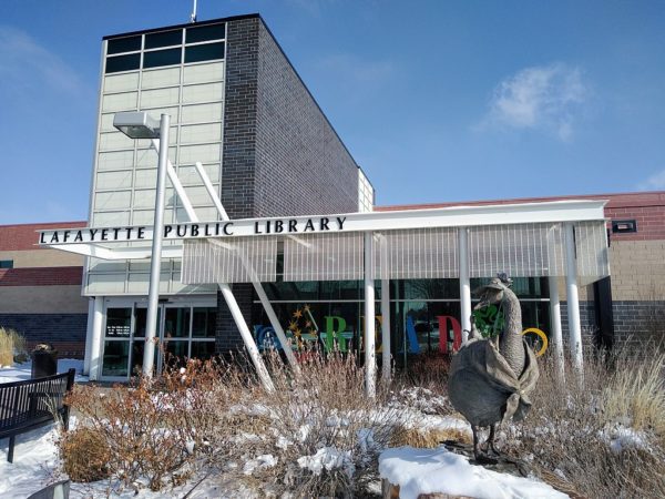 Lafayette CO public library
